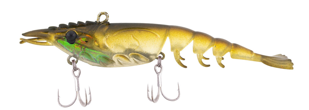 Berkley Shimma Shrimp Soft Vibe Lure 65mm Orange Belly Shrimp