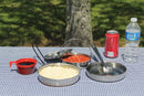 Wildtrak 1 Person Stainless Steel Mess Kit (4 Piece Set)