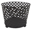 Wildtrak Metal Round Outdoor Fire Pit Bowl - Black Finish