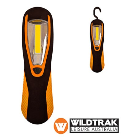 Wildtrak Magnetic Led Light with Hook and Batteries