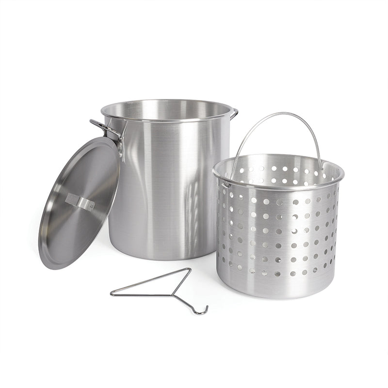 Campfire 19L Stockpot & Deep Basket Set