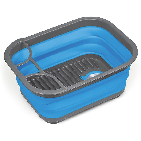 PopUp Dish Tray & Tub (15L) - Blue