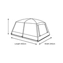 Quest Outdoors Cabin 8 Tent (8 Person)