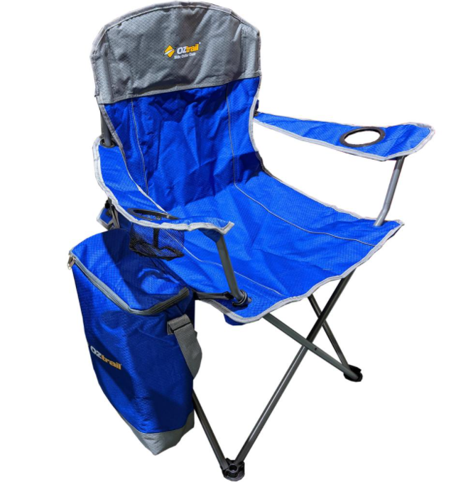 OZtrail Side Chiller Chair - Blue