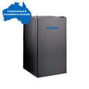 EvaKool Platinum Upright Fridge/Freezer 95L - Black