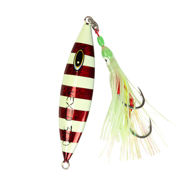 Vexed Dhu Drop Jig 250g Red Glow