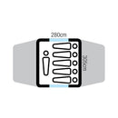 OZtrail 6P Tasman 6V Person Dome Tent (6 Person)