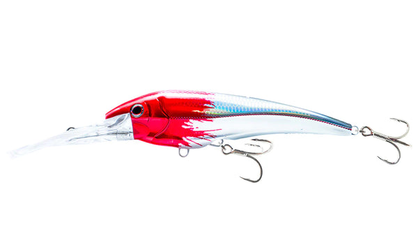 Nomad DTX 140 Floating Minnow Lure Fireball Red Head