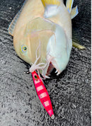 Vexed Dhu Slow Jig 500g Silver Redhead Glow