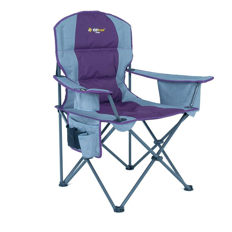 OZtrail Kokomo Cooler Chair - Purple