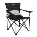 OZtrail DuraLite Quad Chair - Black