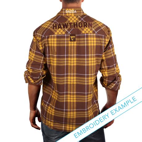 Hawthorn Hawks AFL Flannel Shirt