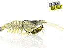 Chasebaits Flick Prawn Lure 65mm Banana Prawn