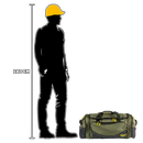 Rugged Xtremes FIFO Canvas Transit Bag - Large