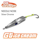 GT Ice Cream Lure Chrome Series - Chrome Silver (1.5oz)