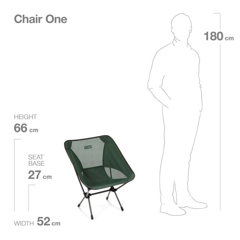 Helinox Chair One - Forrest Green/Grey