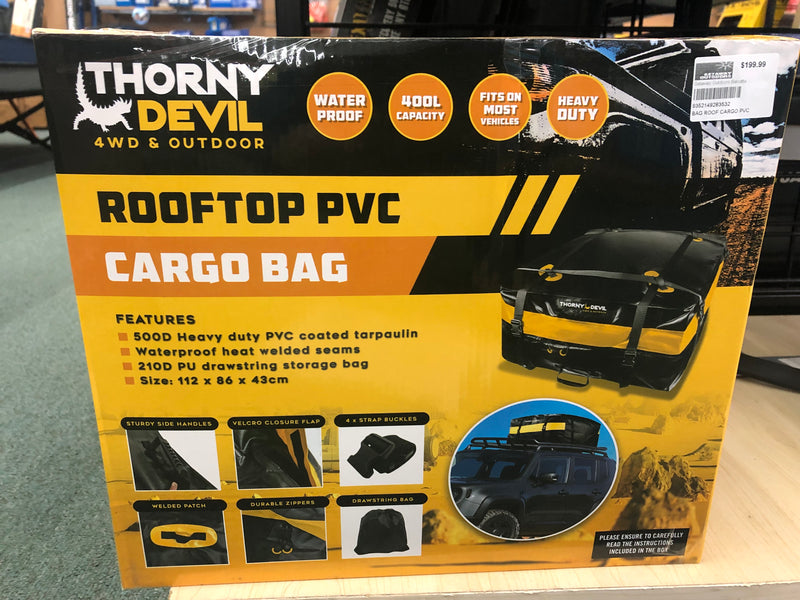 Thorny devil Rooftop PVC Cargo Bag