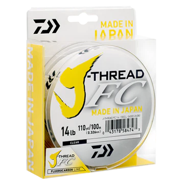 Daiwa J-Thread Fluorocarbon Leader 50lb 50m