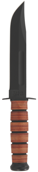 Ka-Bar Straight Edge Utility Knife - Brown (KB1217)