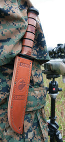 Ka-Bar Straight Edge Utility Knife - Brown (KB1217)