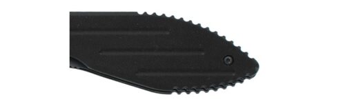 KA-BAR 3073 Warthog Folder III 3.125″ Drop Point Combo Blade, Black G10 Handles