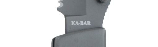 KA-BAR 3073 Warthog Folder III 3.125″ Drop Point Combo Blade, Black G10 Handles