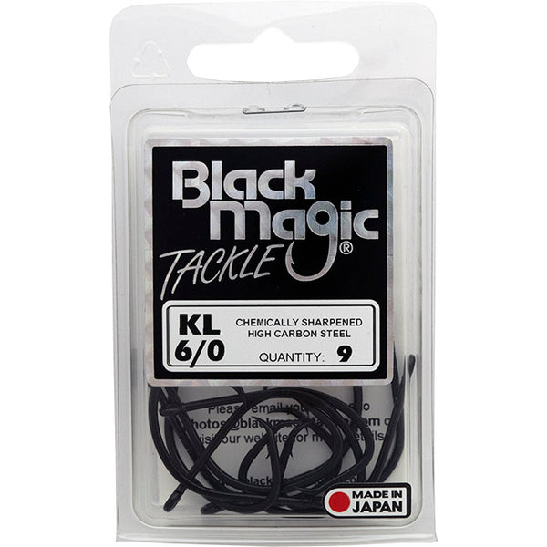 Black Magic Hooks KL 6/0 Bulk 18pk