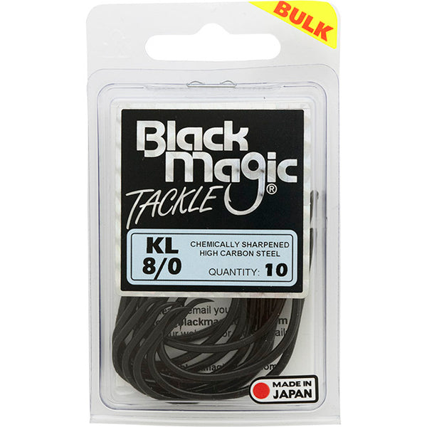 Black Magic Hooks KL 8/0 Bulk 10pk