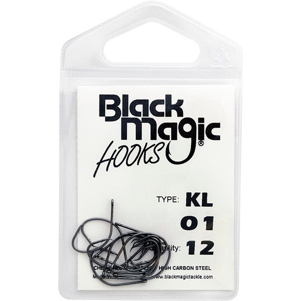 Black Magic Hooks KL 1/0 11pk