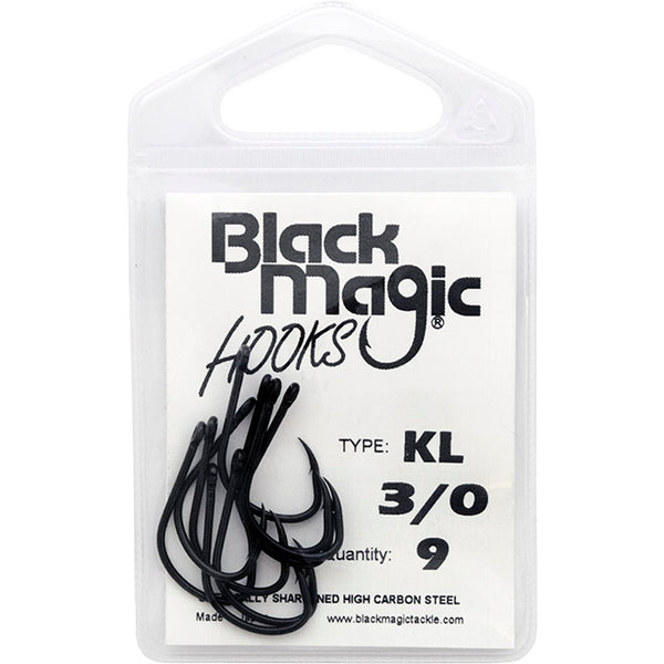 Black Magic Hooks KL 3/0 9pk