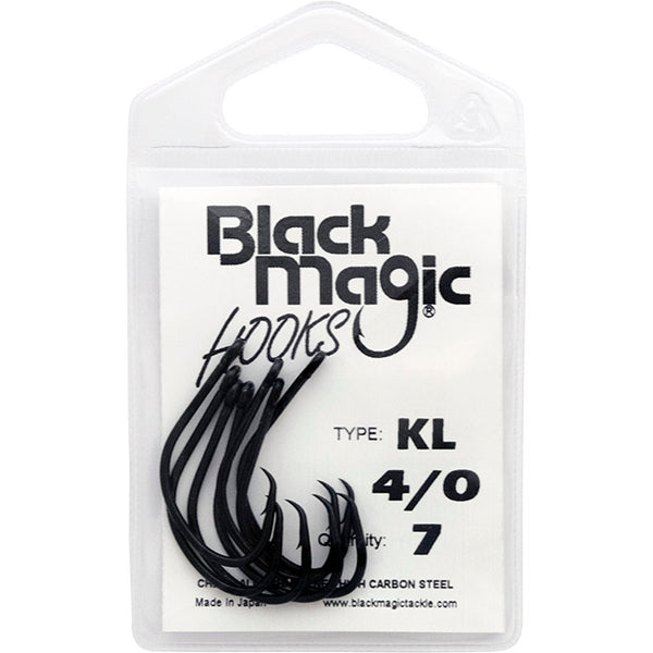 Black Magic Hooks KL 4/0 7pk