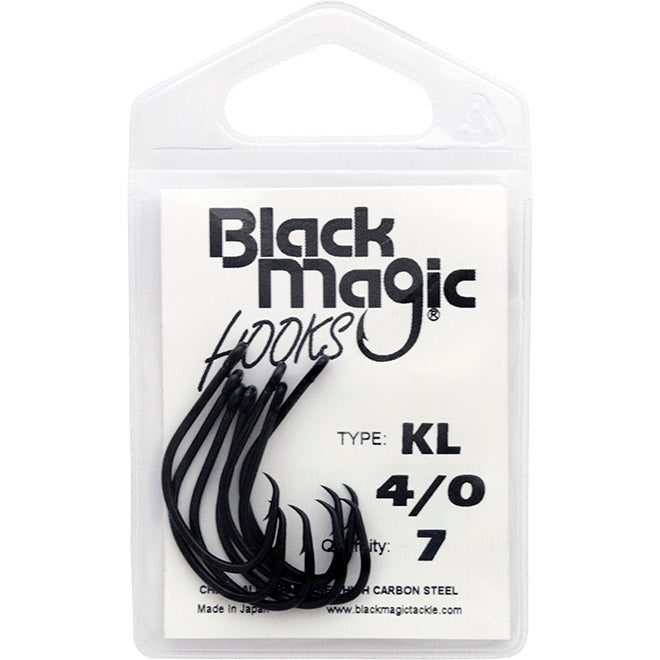 Black Magic Hooks KL 4/0 7pk