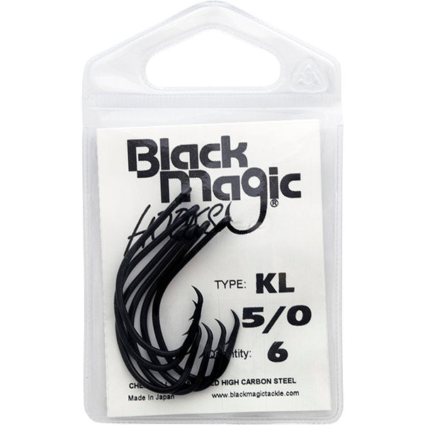 Black Magic Hooks KL 5/0 6pk