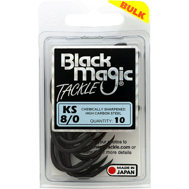 Black Magic Hooks KS 8/0 Bulk 10pk