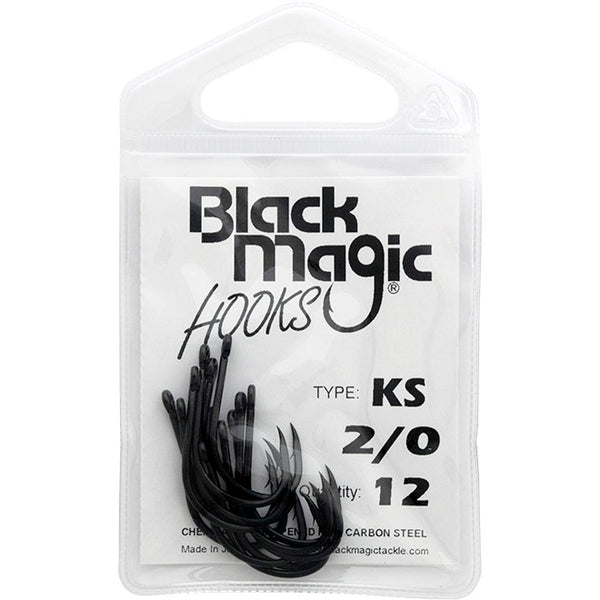 Black Magic Hooks KS 2/0 12pk