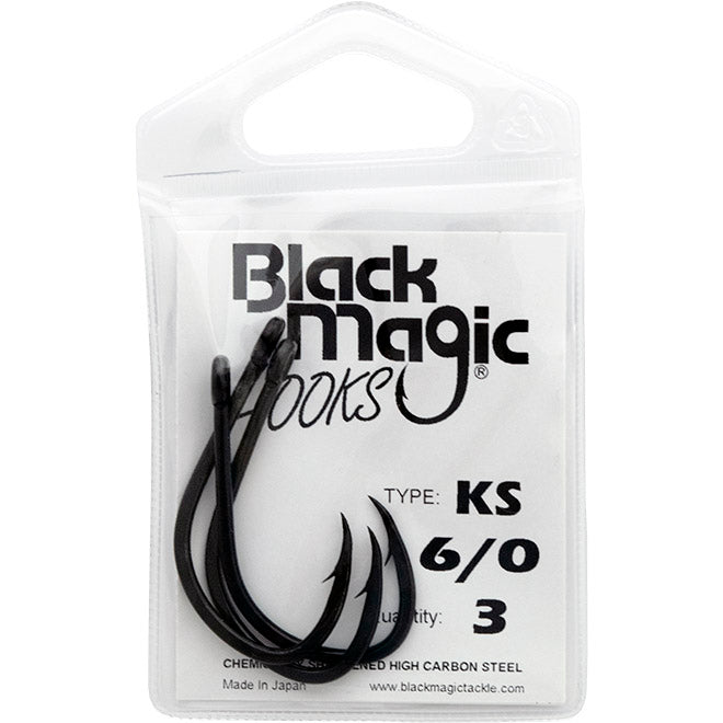 Black Magic Hooks KS 6/0 3pk