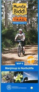 Munda Biddi Trail Map 6 - Manjimup to Northcliffe