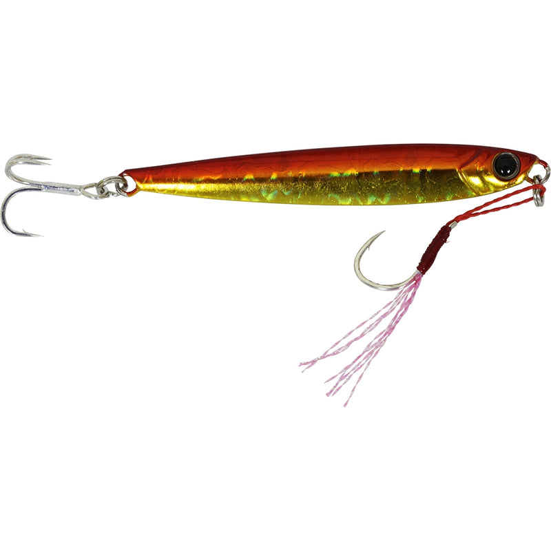 Major Craft Jigpara Micro Slim Jig - Red Gold (1.5g)