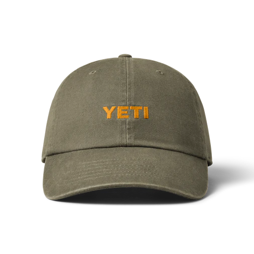 Yeti Logo Baseball Cap - Dark Olive
