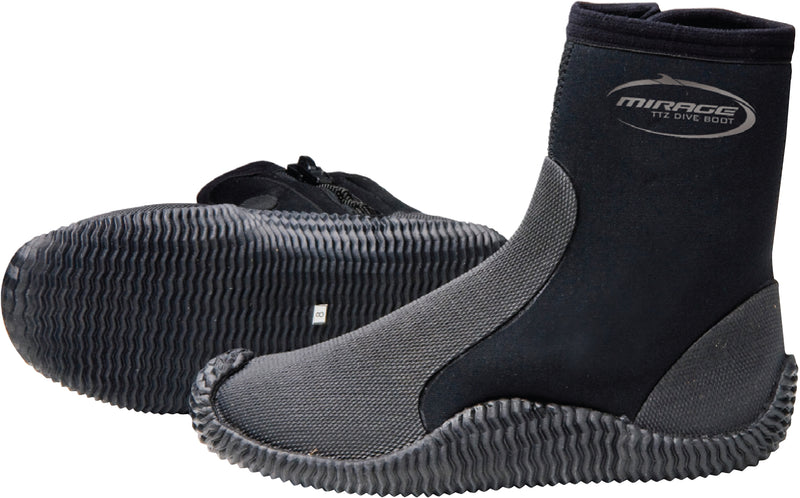 Mirage TTZ Wetsuit Dive Boot (B008) - Various Sizes