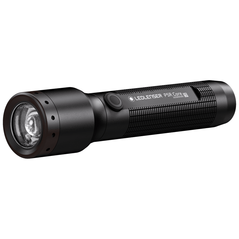 Ledlenser P5R Core Rechargeable Lightweight Compact Flashlight Torch - Black