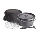 Campfire 9QT Cast Iron Camp Oven (9 Quart)