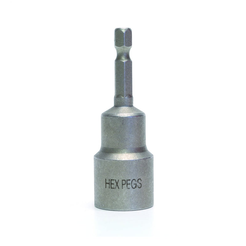 OZtrail Hex Peg Socket for Drill/Screw Tent Pegs