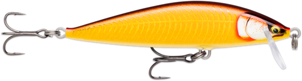 Rapala CountDown Elite Lure 95mm - Gilded Gold Red