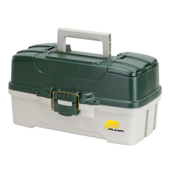 Plano 3 Tray Tackle Box 6103 Green