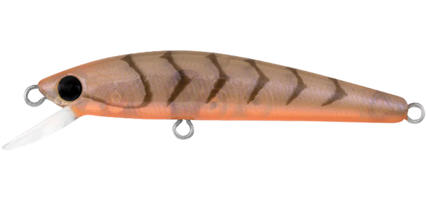 Daiwa Presso Minnow 60F Lure - Brown Suji UV