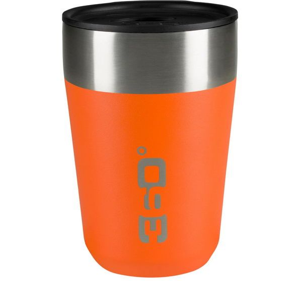 360 Degrees Vacuum Insulated Stainless Travel Mug (355ml) - Pumpkin