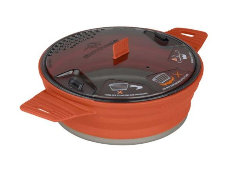 Sea to Summit X-Pot 1.4L Collapsible Pot/Bowl - Rust