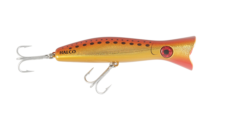 Halco Roosta Popper Lure 160 King Brown