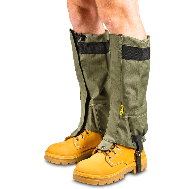 Rugged Xtremes Canvas Leg Snake Gaiters - Long